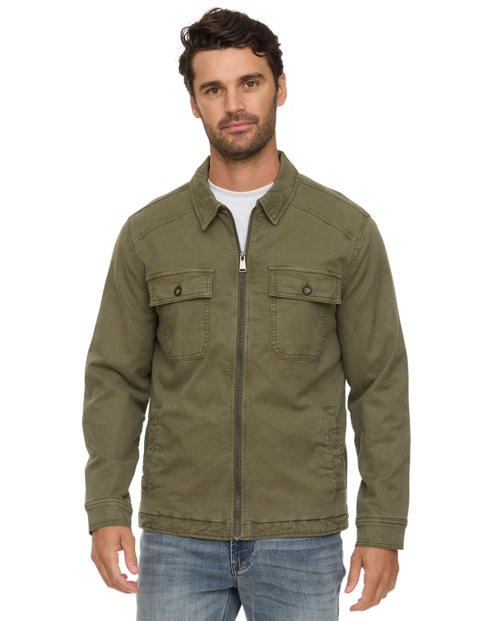 SYLVAN GARMENT-DYED JACKET