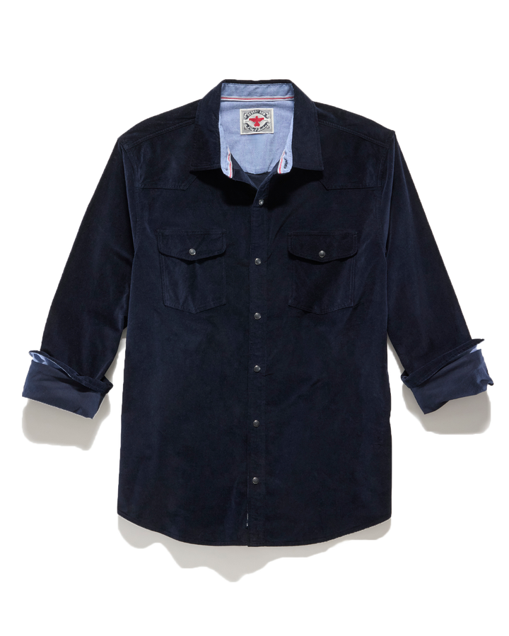 DESERT SON LANGSTON STRETCH CORDUROY WESTERN SHIRT