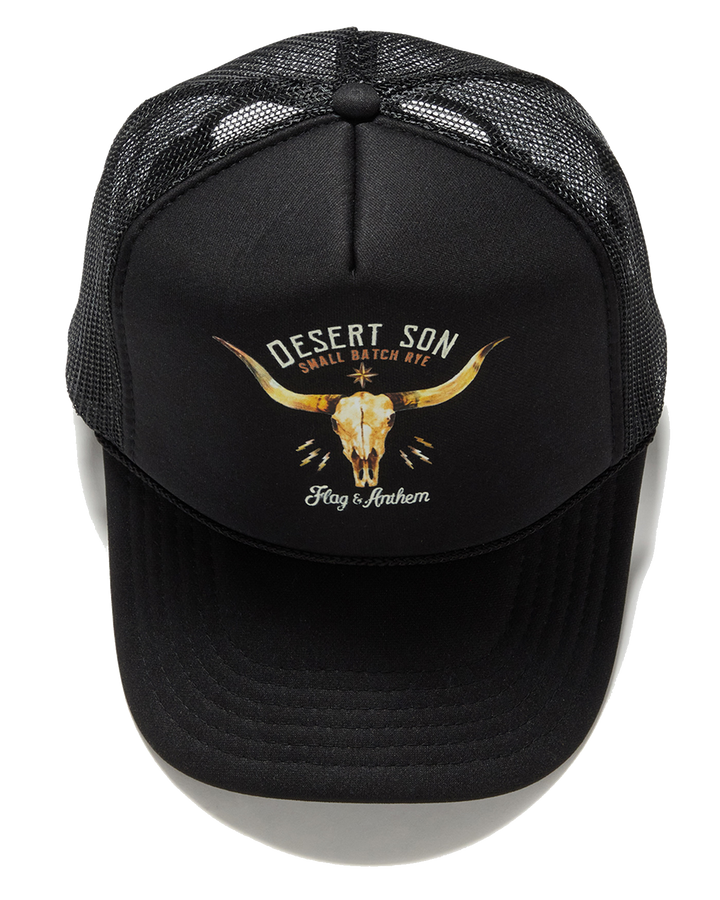 LONGHORN SKULL FOAM TRUCKER HAT