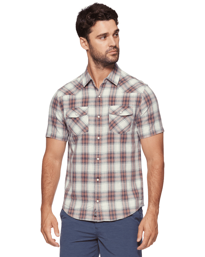LANDRUM VINTAGE WASHED SS WESTERN SHIRT
