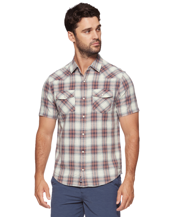 LANDRUM VINTAGE WASHED SS WESTERN SHIRT