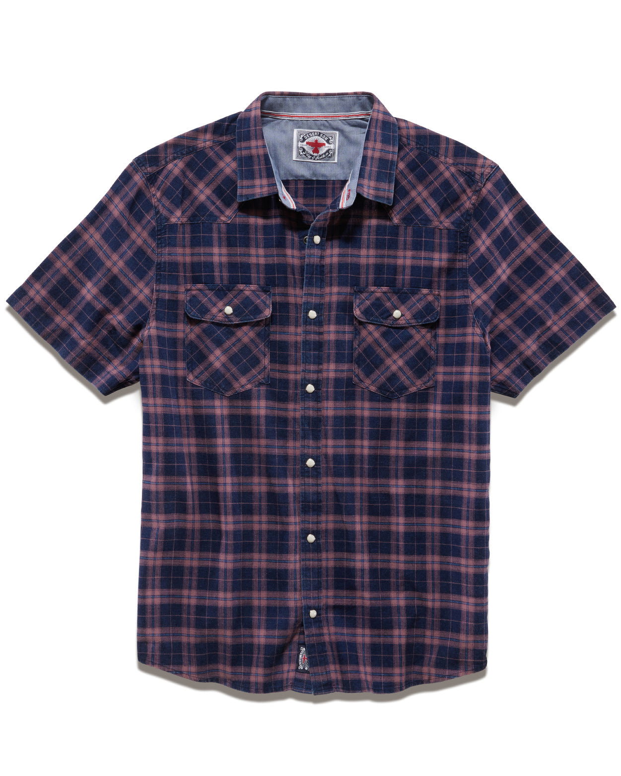 FOWLER VINTAGE WASHED SS WESTERN SHIRT