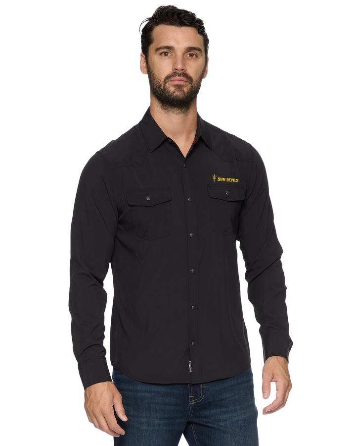 ASU UPF PERFORMANCE WESTERN SHIRT