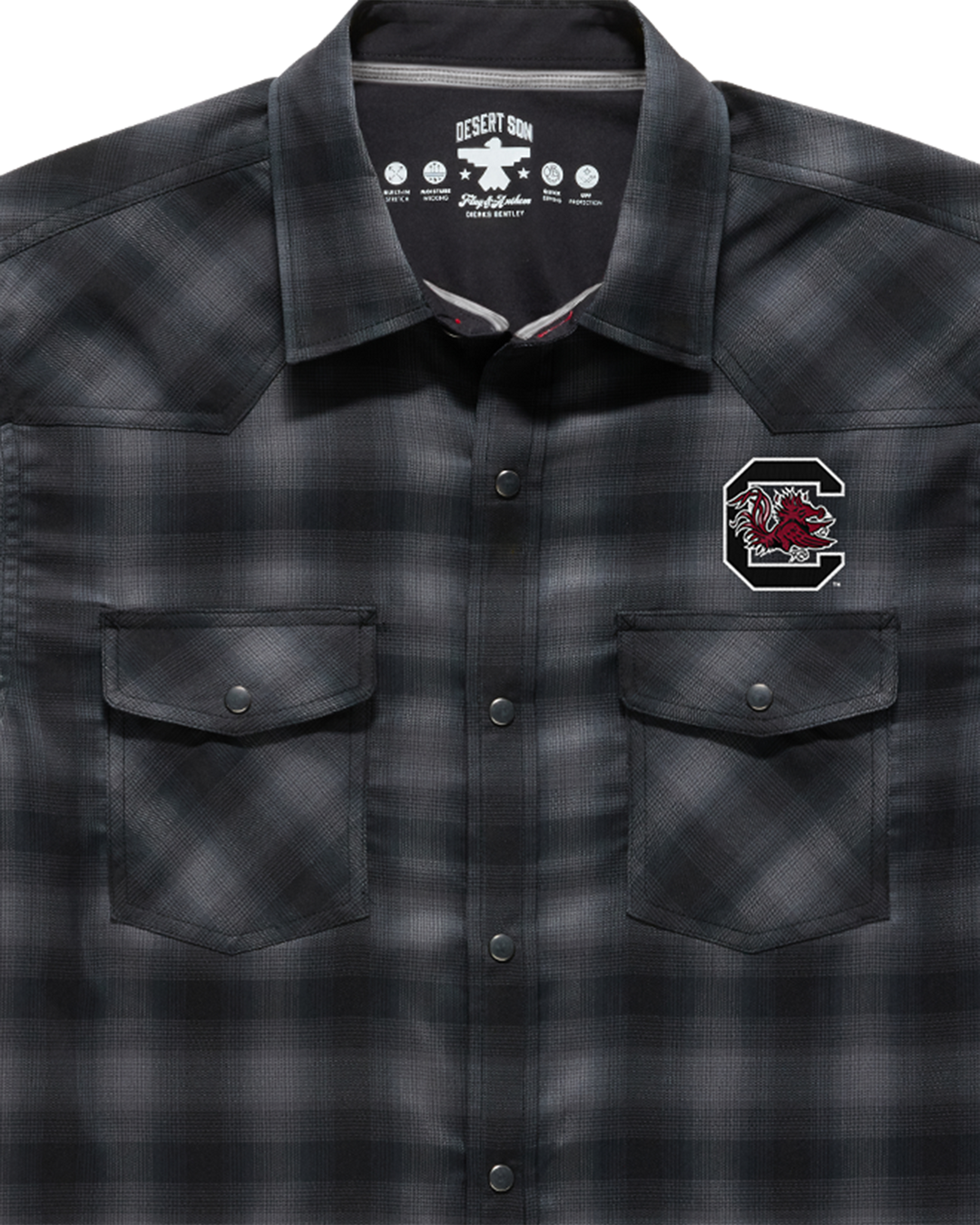SOUTH CAROLINA UPF PERFORMANCE WESTERN SS SHIRT