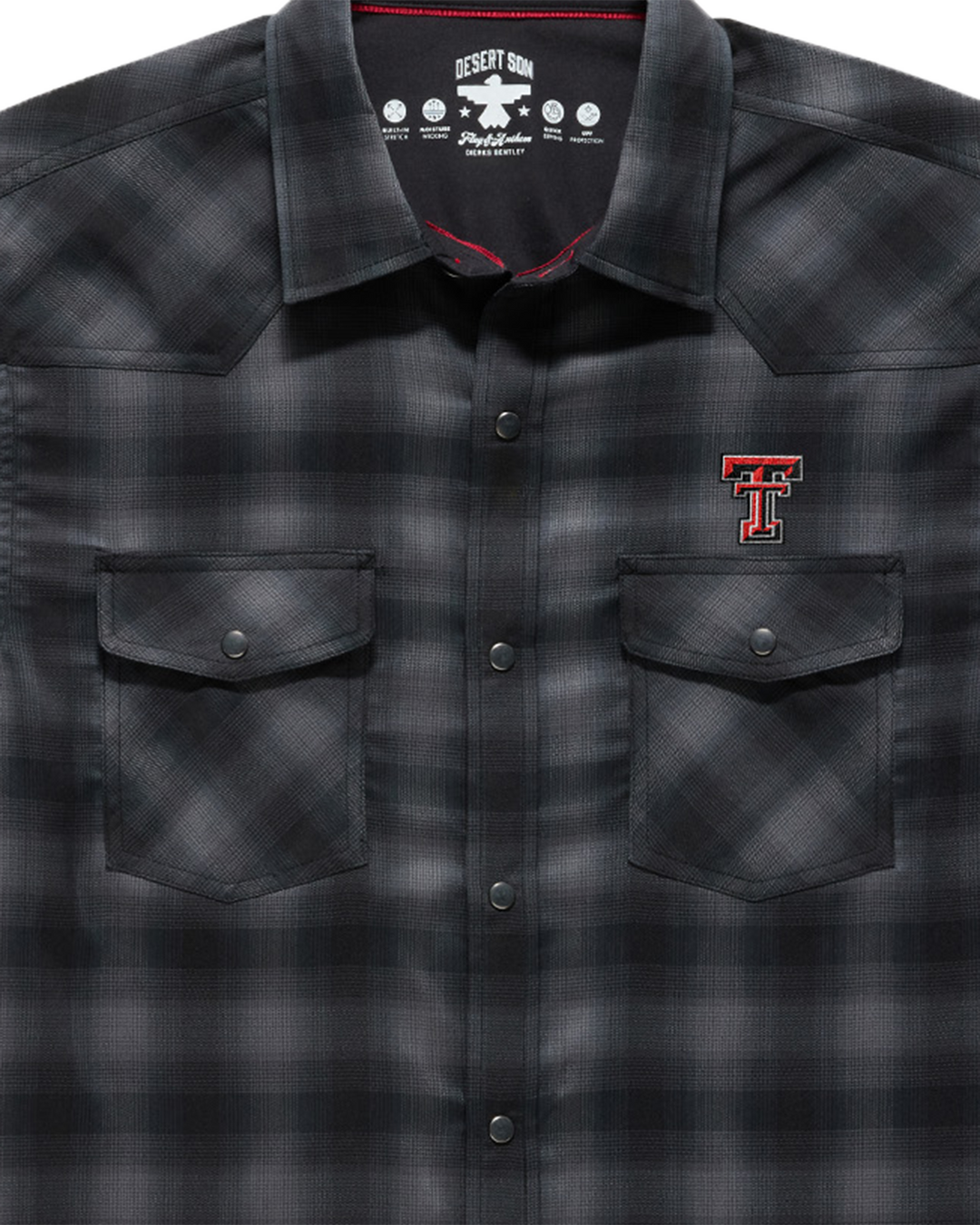 TEXAS TECH UPF PERFORMANCE WESTERN SS SHIRT