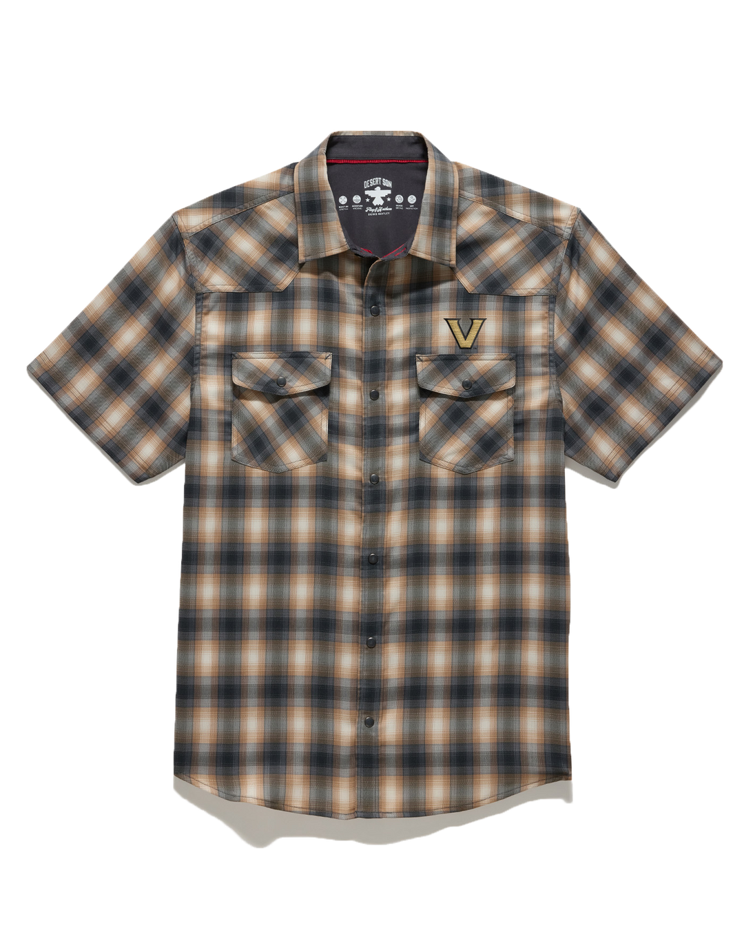 VANDERBILT UPF PERFORMANCE WESTERN SHIRT
