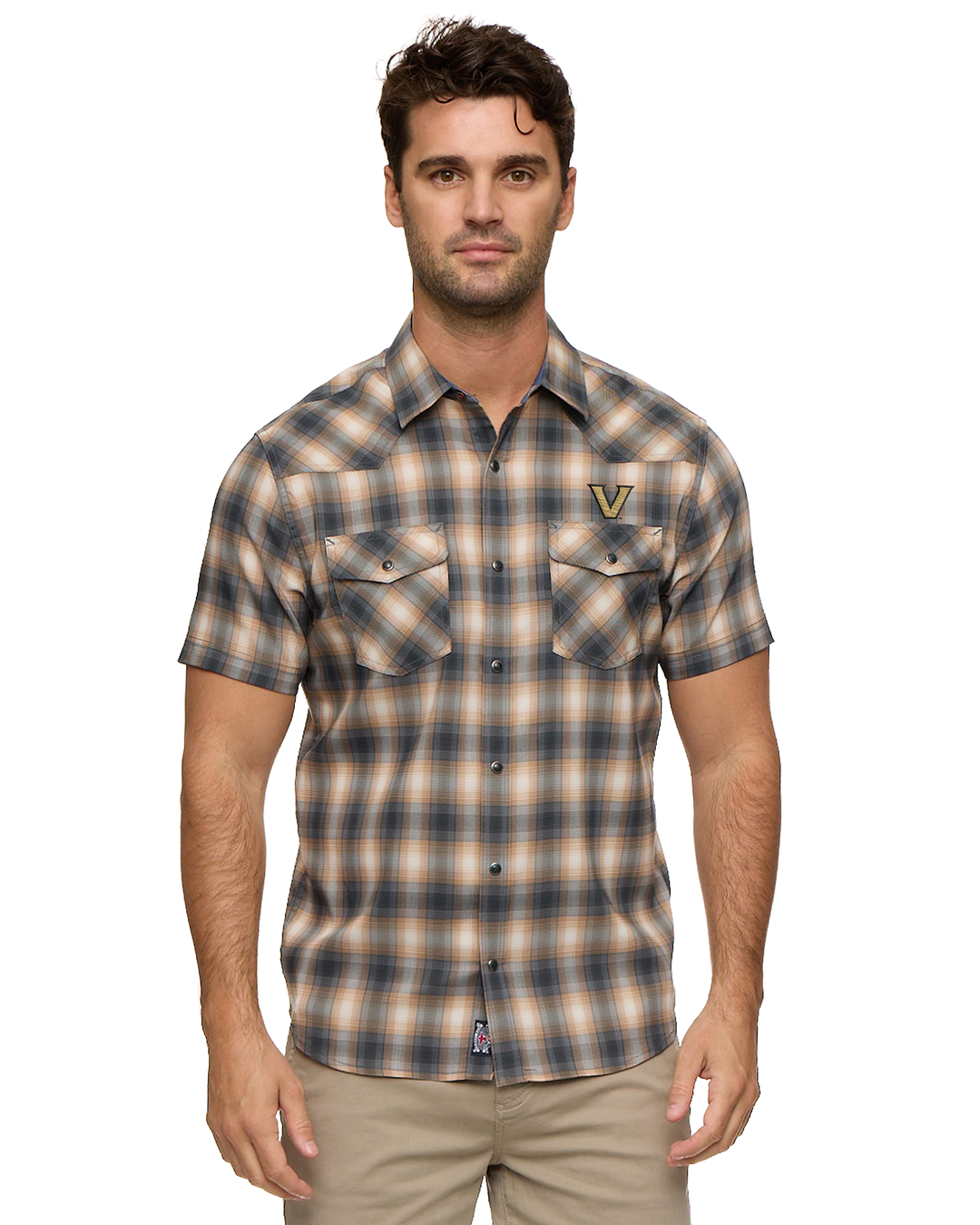 VANDERBILT UPF PERFORMANCE WESTERN SHIRT
