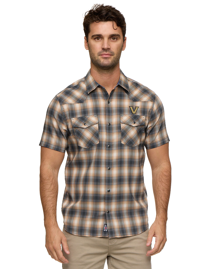 VANDERBILT UPF PERFORMANCE WESTERN SHIRT