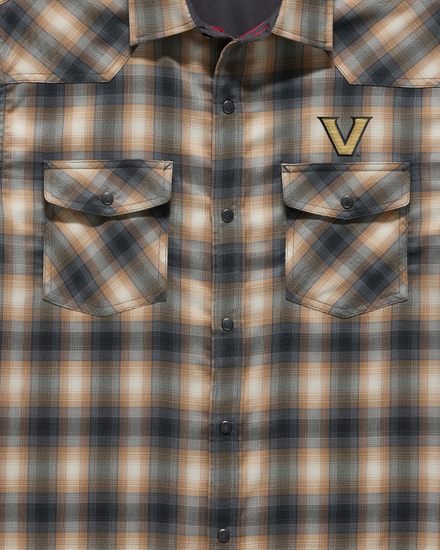 VANDERBILT UPF PERFORMANCE WESTERN SS SHIRT