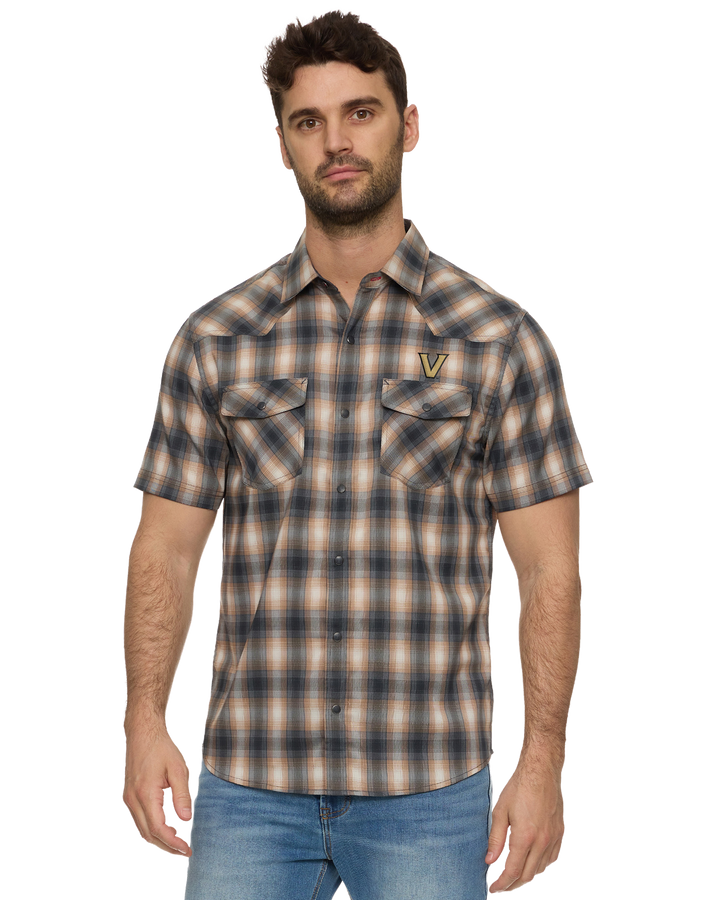 VANDERBILT UPF PERFORMANCE WESTERN SHIRT
