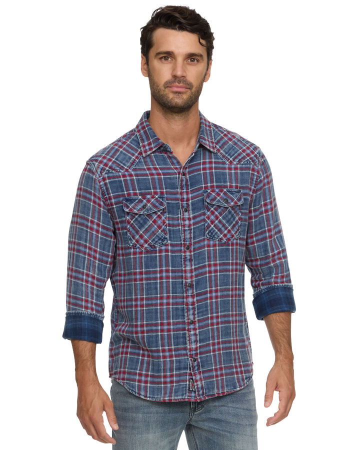 DESERT SON MARBURY DOUBLE LAYER WESTERN SHIRT