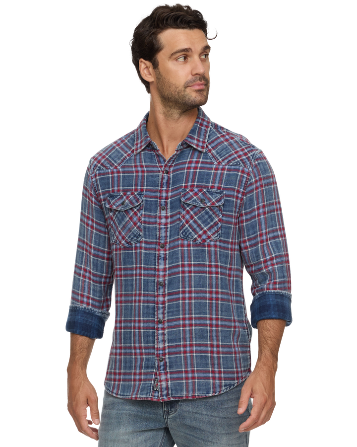 DESERT SON MARBURY DOUBLE LAYER WESTERN SHIRT