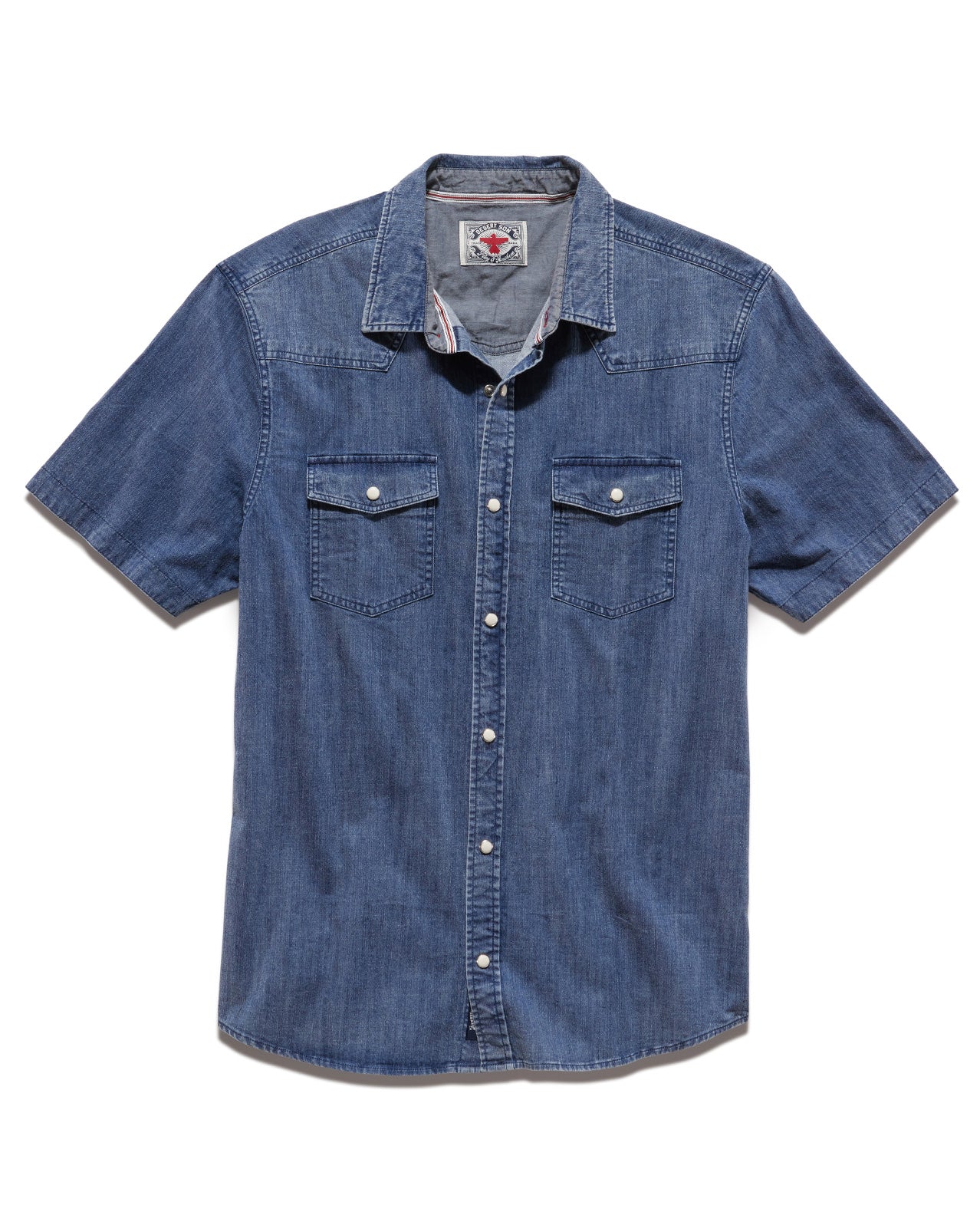 CROSSVILLE CHAMBRAY STRETCH WESTERN SHIRT