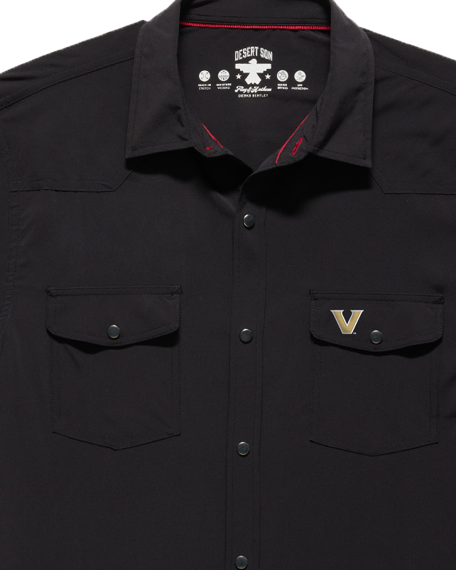 VANDERBILT UPF PERFORMANCE WESTERN SS SHIRT