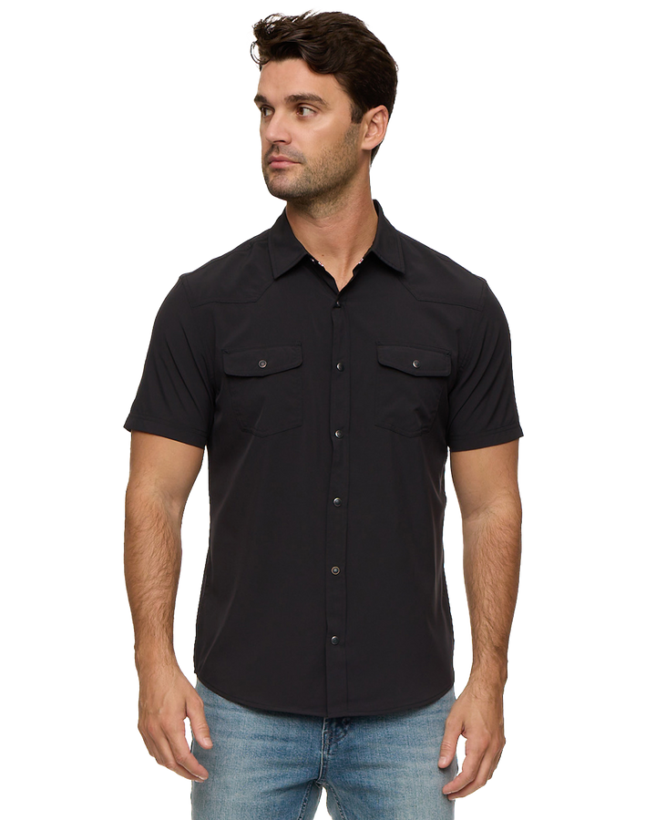 LONGMONT UPF PERFORMANCE WESTERN SS SHIRT