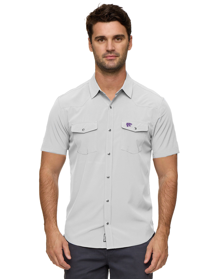KANSAS STATE UPF PERFORMANCE WESTERN SHIRT