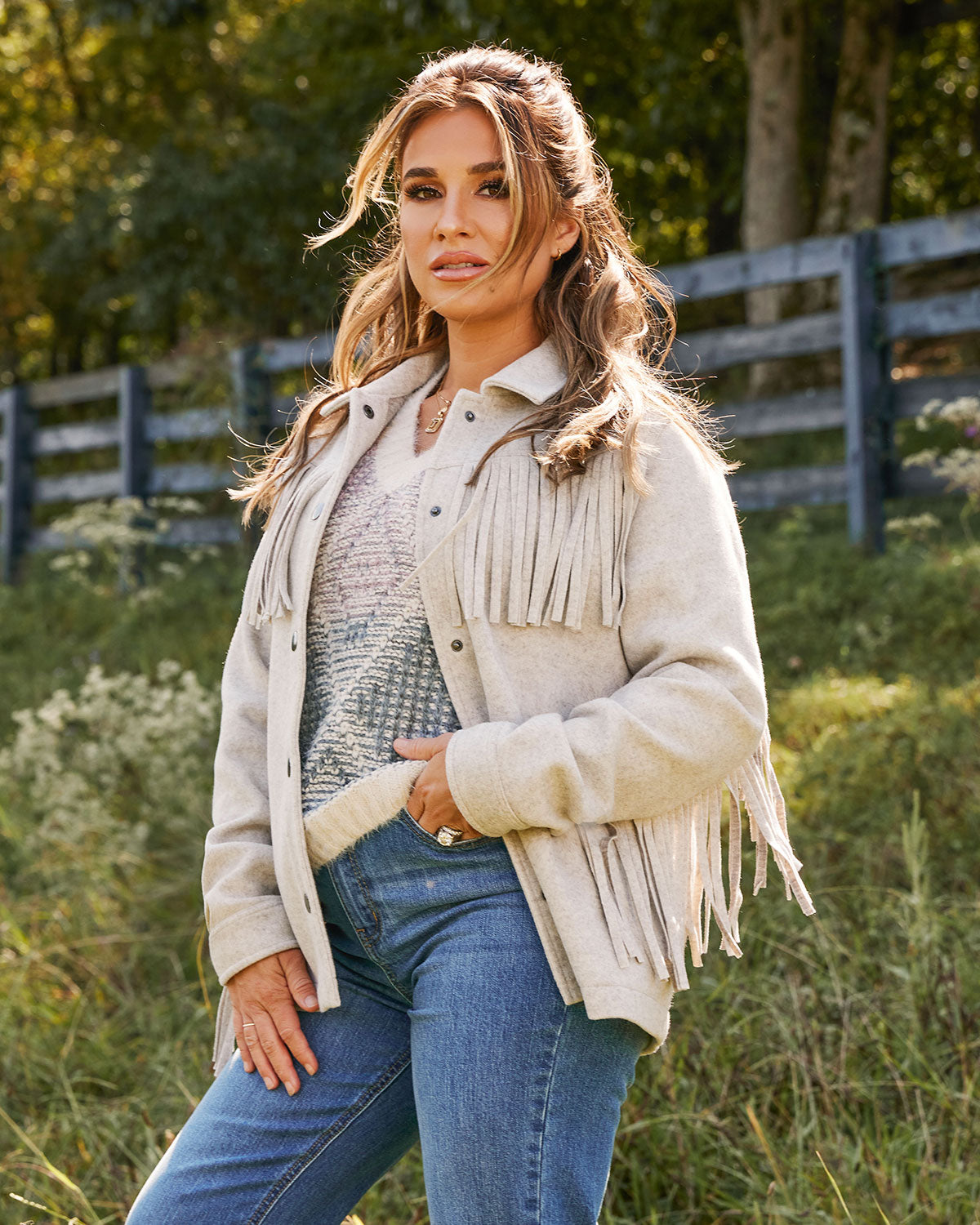 ARLEY FRINGE JACKET