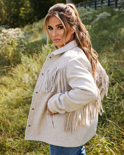 ARLEY FRINGE JACKET