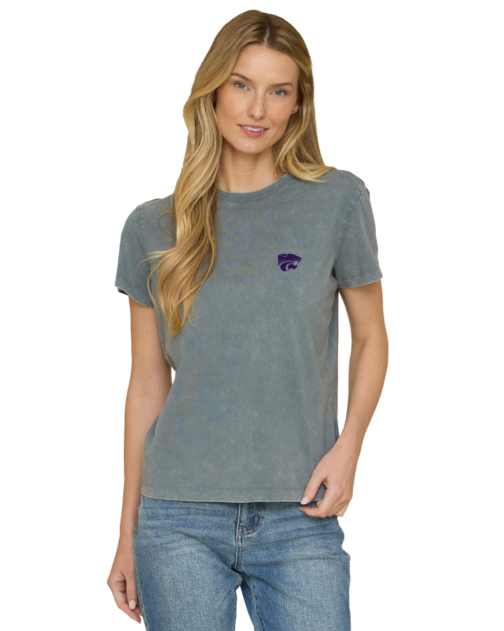 KANSAS STATE WASHED TEE
