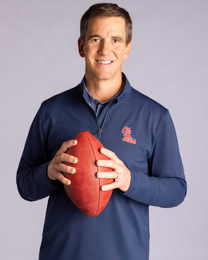 OLE MISS MADEFLEX JOURNEY STRETCH 1/4-ZIP