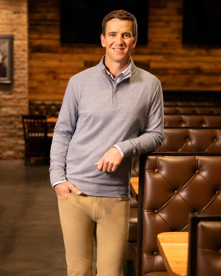 HERO STRETCH KNIT 1/4-ZIP