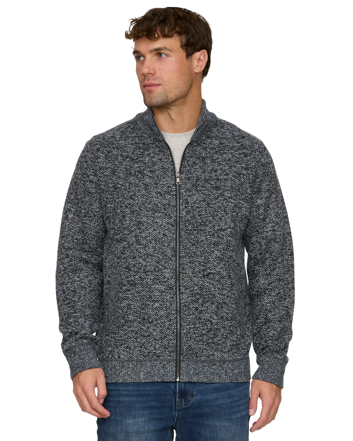RHINELAND FULL-ZIP SWEATER