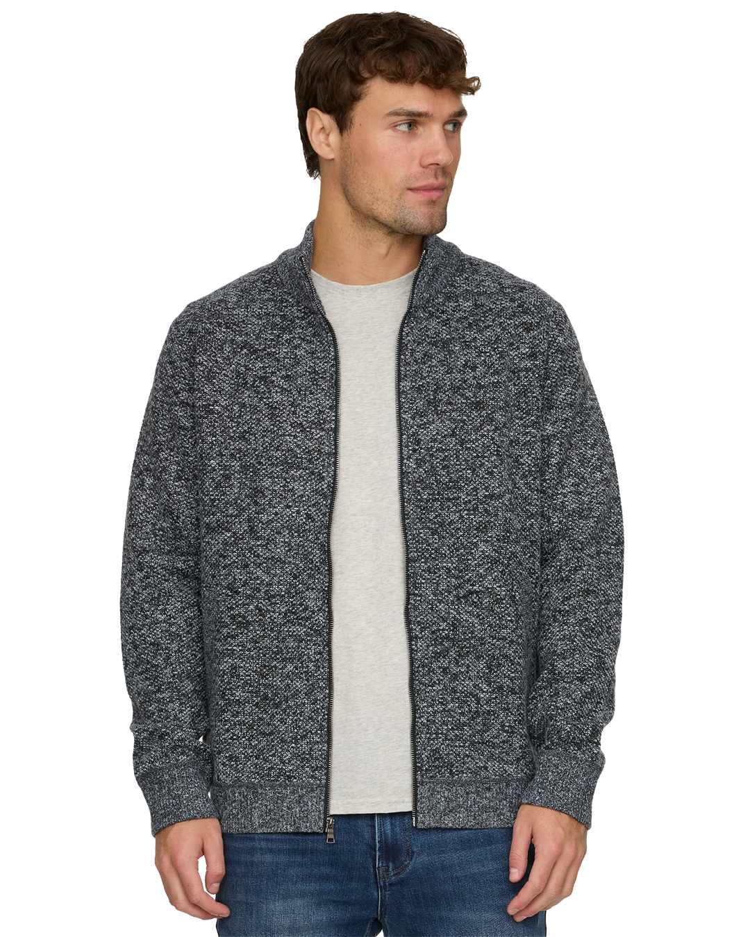 RHINELAND FULL-ZIP SWEATER