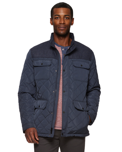 COLBY MIXED MEDIA QUILTED JACKET – Flag & Anthem