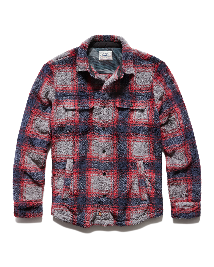 ATOKA SHAGGY SHERPA SHIRT JACKET
