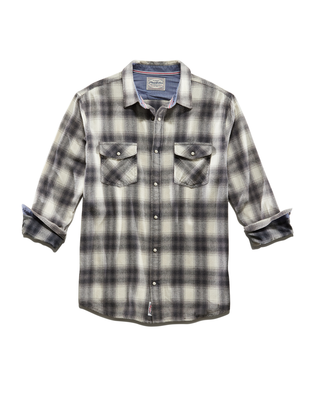 ALMA VINTAGE WASHED FLANNEL SHIRT