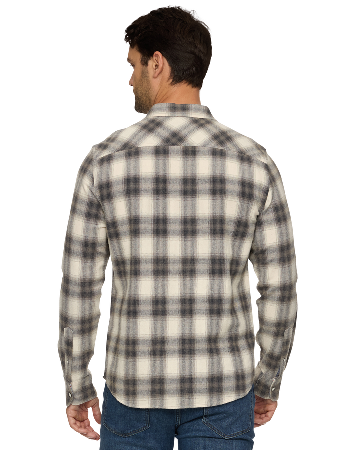 TEXAS ALMA VINTAGE WASHED FLANNEL SHIRT