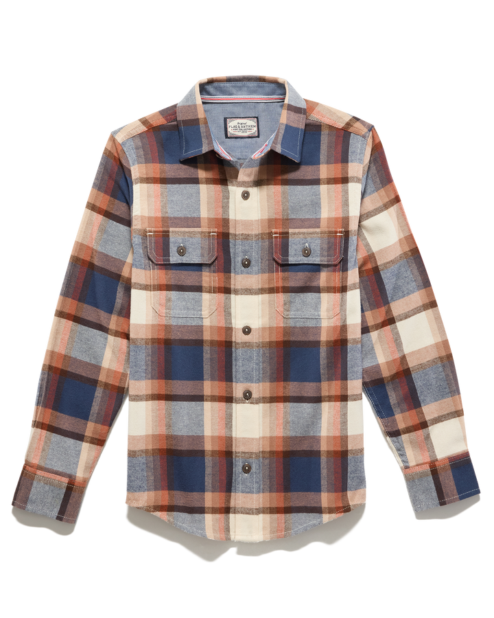 BOYS PETERS FLANNEL SHIRT