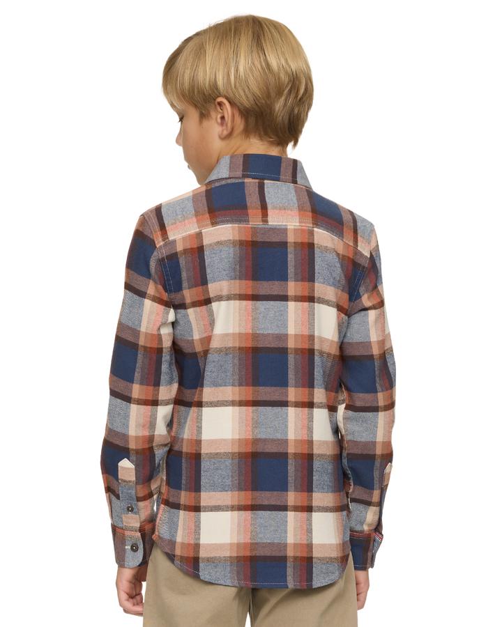 BOYS PETERS FLANNEL SHIRT