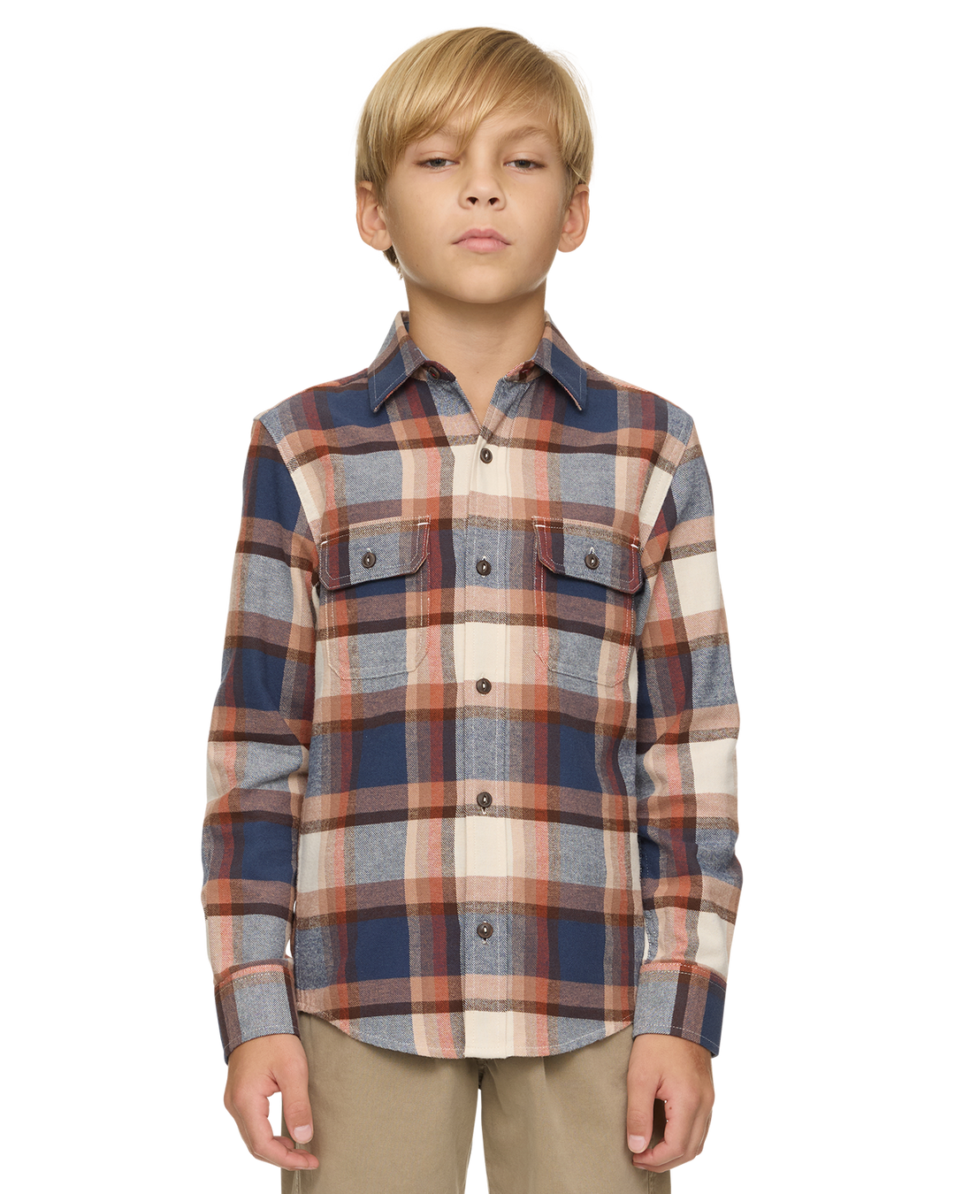 BOYS PETERS FLANNEL SHIRT