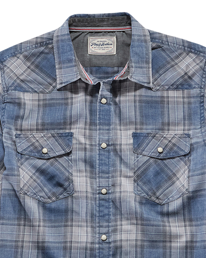 HARKER VINTAGE SOFT WESTERN SHIRT BIG & TALL