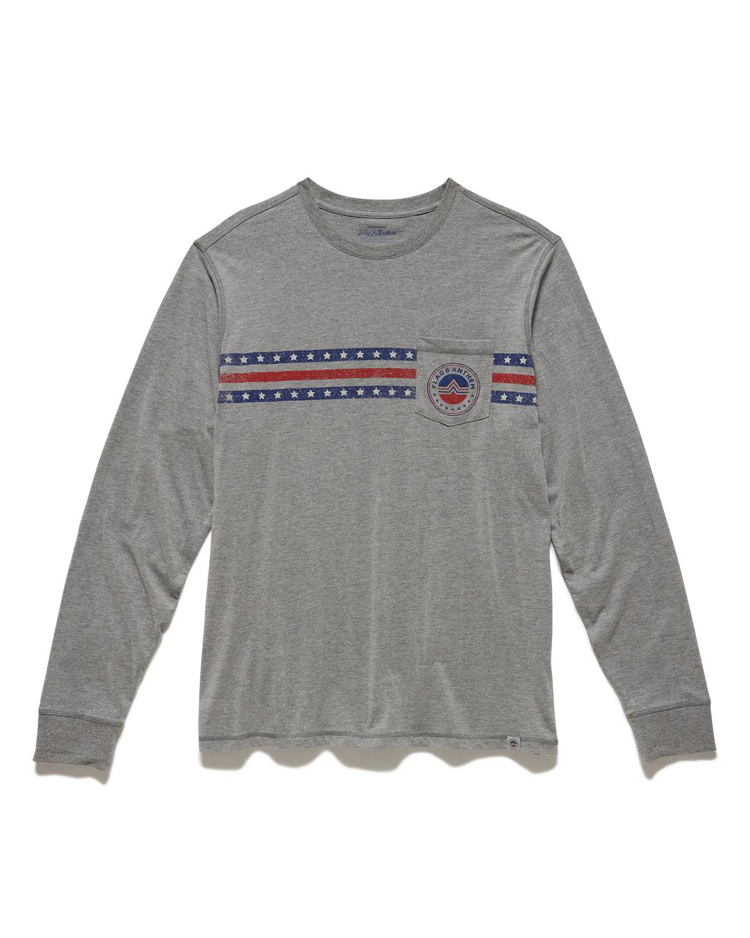 ICON LOGO POCKET CREWNECK TEE
