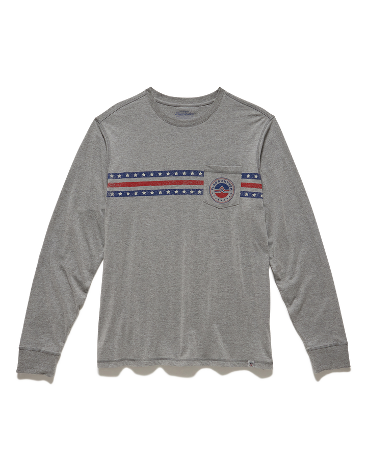 ICON LOGO POCKET CREWNECK TEE