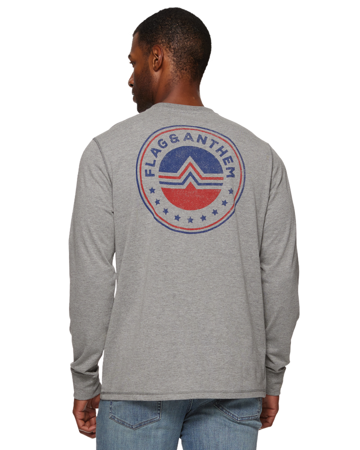 ICON LOGO POCKET CREWNECK TEE