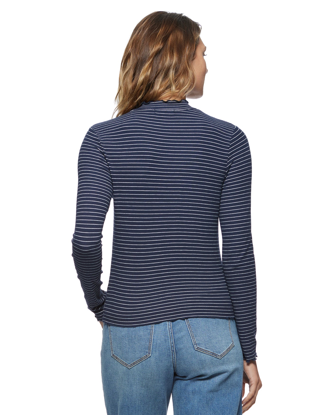 ALEENE MOCK NECK TOP