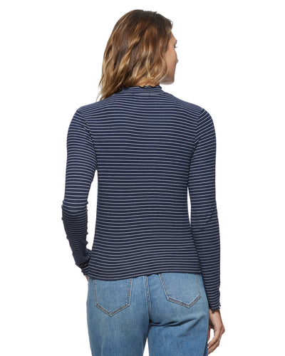 ALEENE MOCK NECK TOP