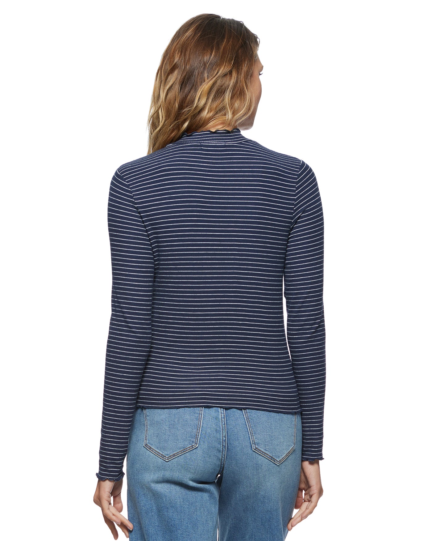 ALEENE MOCK NECK TOP