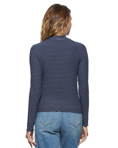 ALEENE MOCK NECK TOP