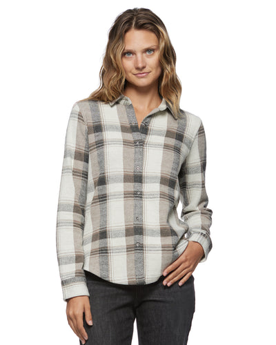 PLAID HERO KNIT FLANNEL SHIRT