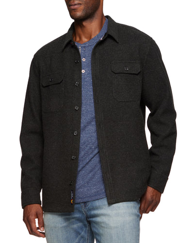 IRWIN STRETCH FLANNEL SHIRT JACKET