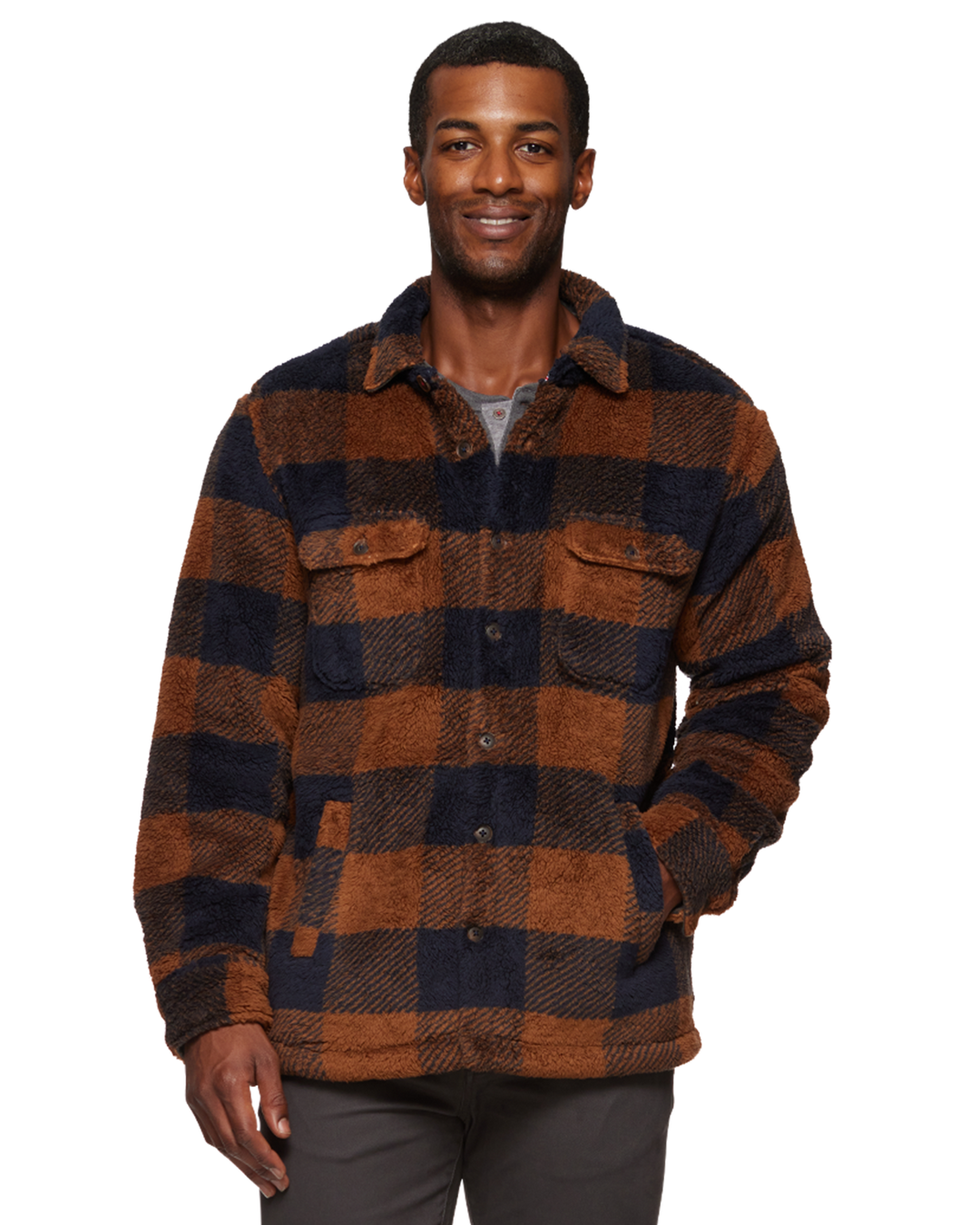 Sherpa shirt jacket discount