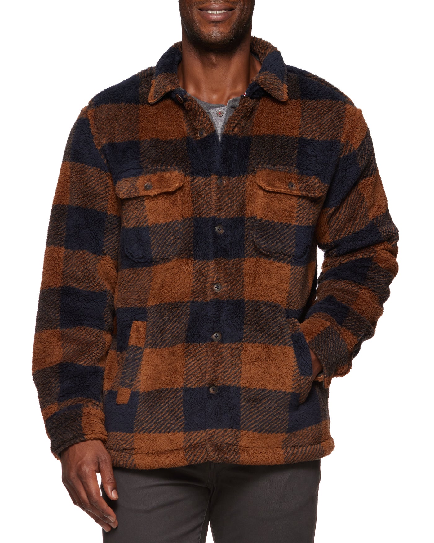 CLARKSON SHERPA SHIRT JACKET