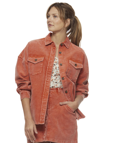CAYCE CORDUROY SHIRT JACKET