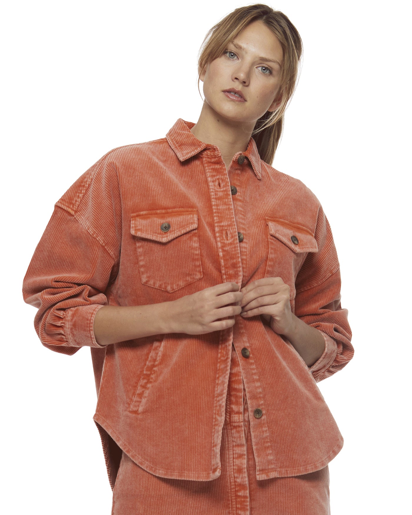 CAYCE CORDUROY SHIRT JACKET