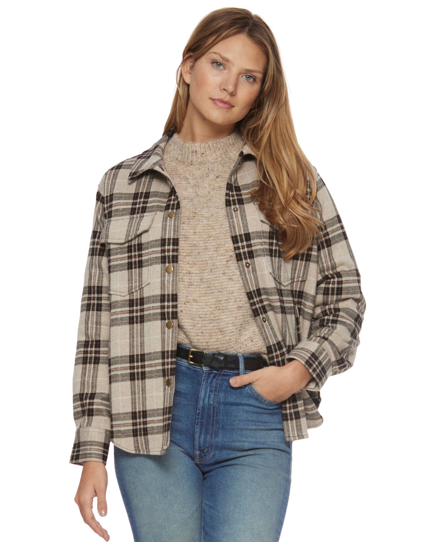MARYVILLE KNIT SHIRT JACKET