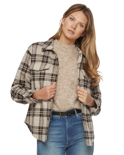 MARYVILLE KNIT SHIRT JACKET